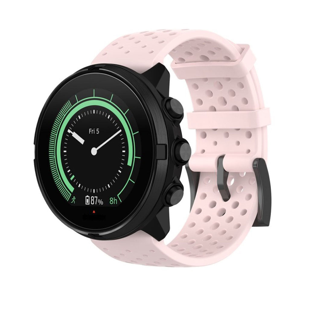 Fremragende Universal Suunto Silikone Rem - Pink#serie_4
