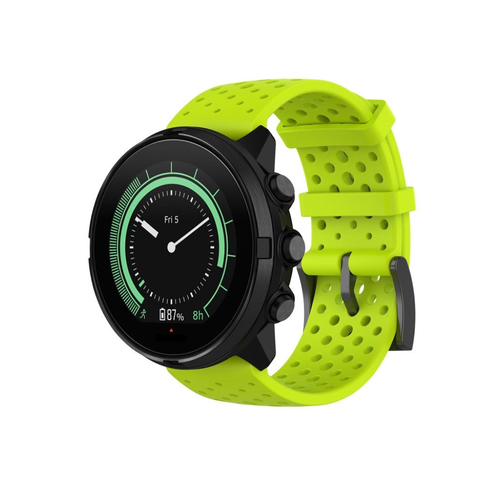 Fremragende Universal Suunto Silikone Rem - Grøn#serie_7
