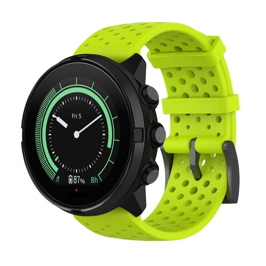 Fremragende Universal Suunto Silikone Rem - Grøn#serie_7