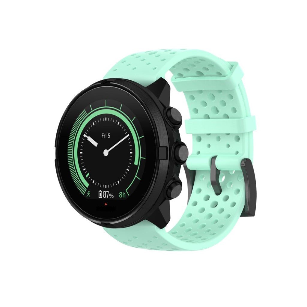 Fremragende Universal Suunto Silikone Rem - Grøn#serie_8