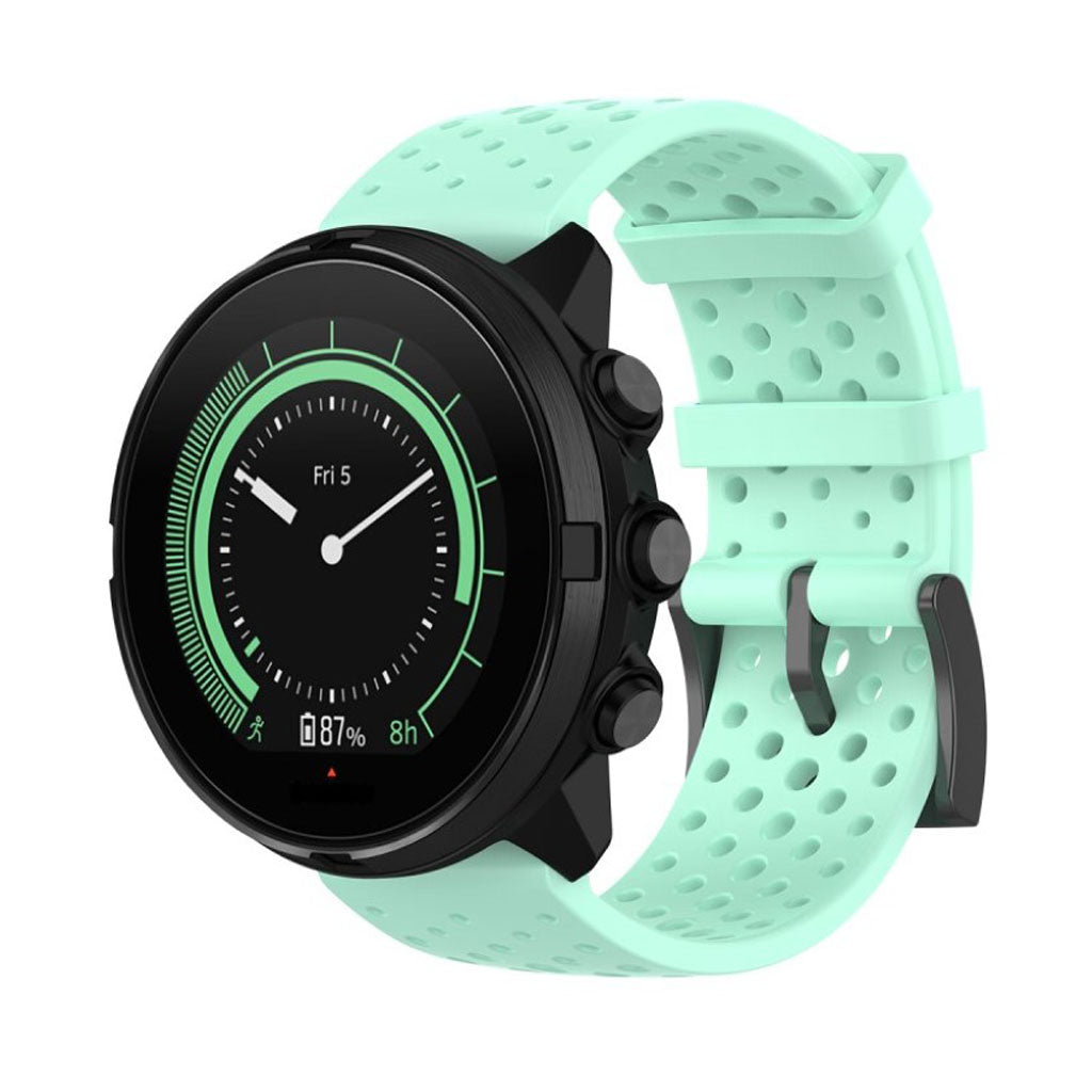Fremragende Universal Suunto Silikone Rem - Grøn#serie_8