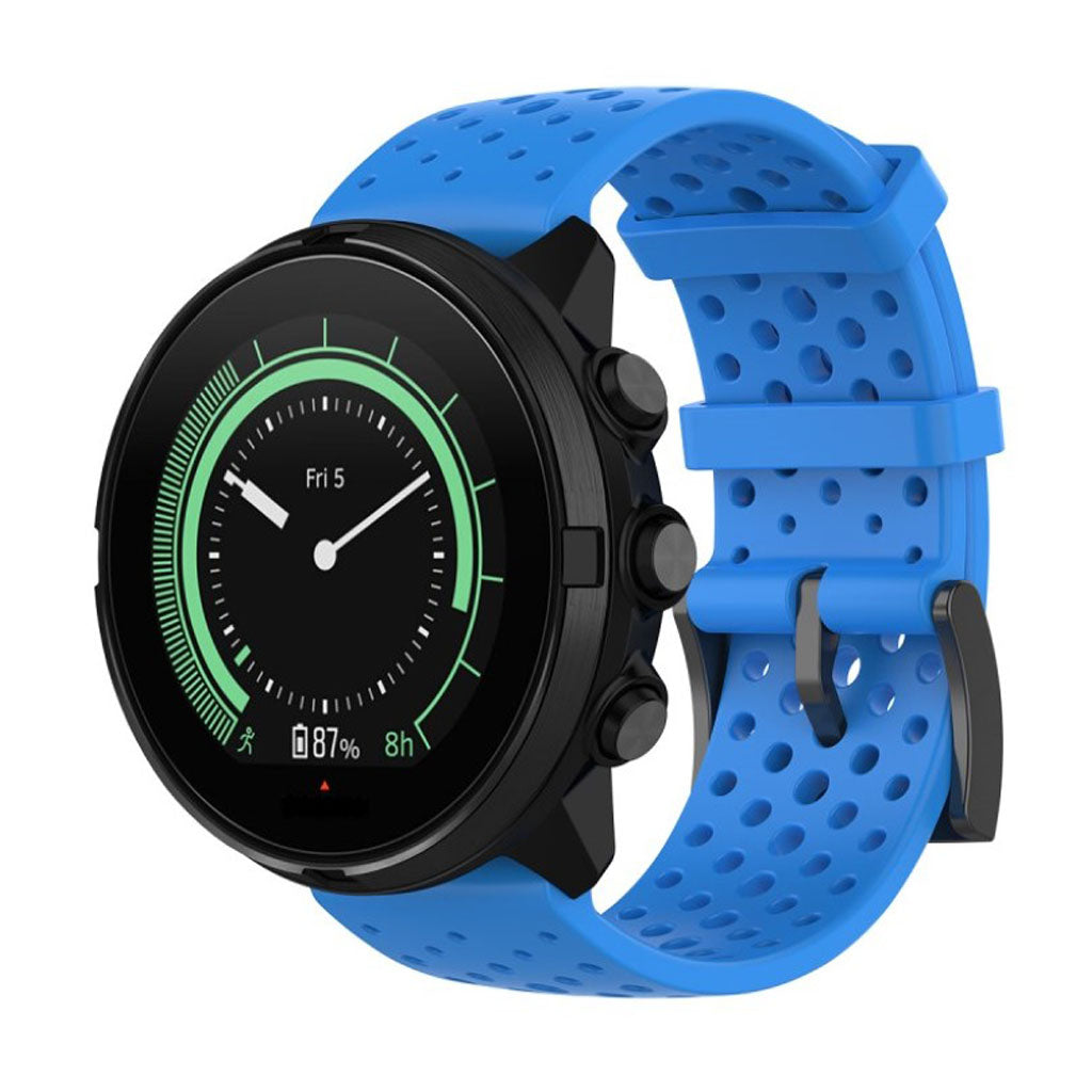 Fremragende Universal Suunto Silikone Rem - Blå#serie_9