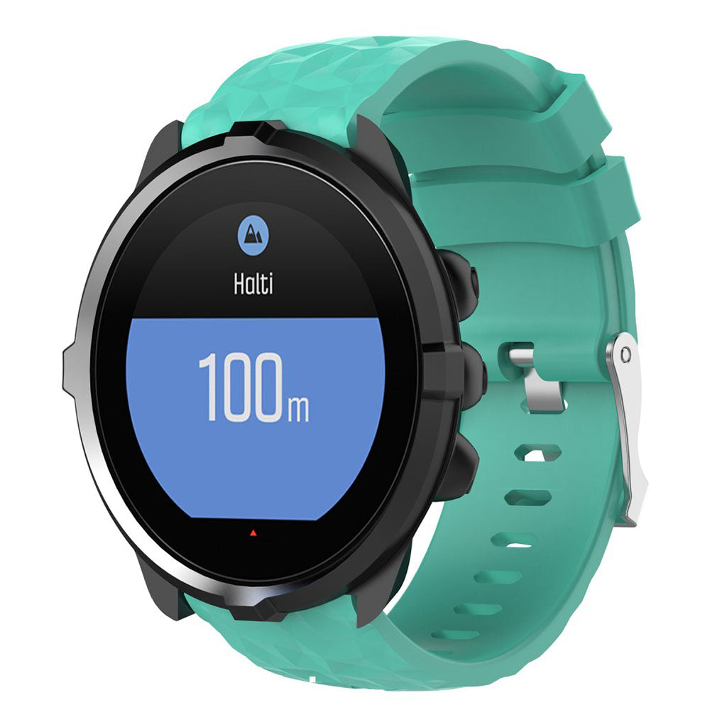 Mega komfortabel Suunto Spartan Sport Silikone Rem - Grรธn#serie_1