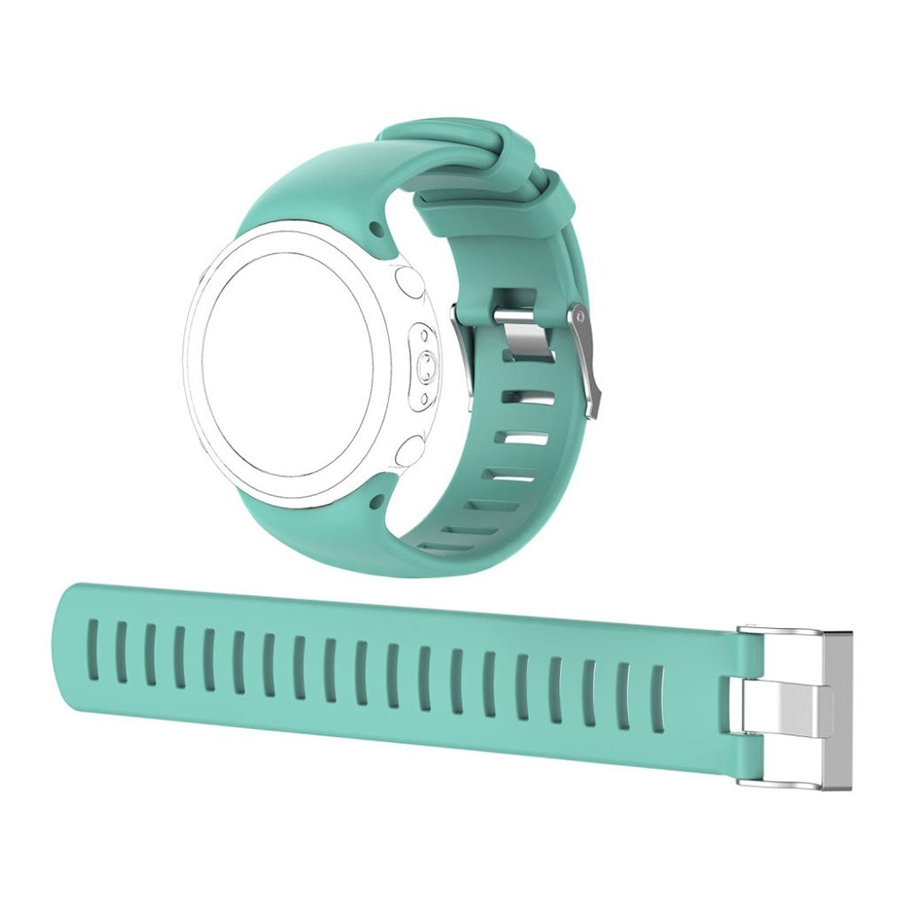 Mega hårdfør Suunto D4i Novo Silikone Rem - Grøn#serie_2