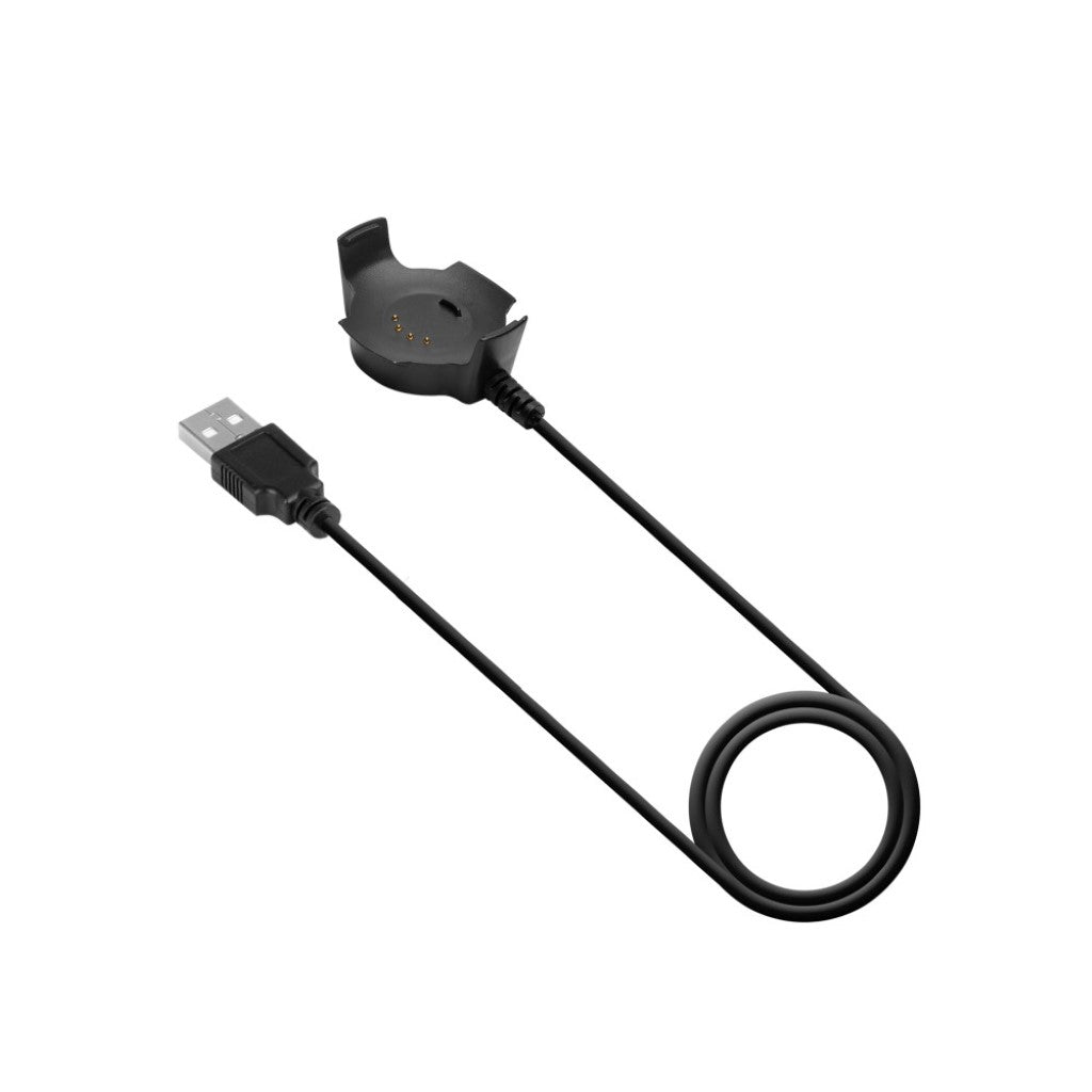 1m Amazfit 1 USB Kabel Til Opladnings Dock - Sort#serie_3