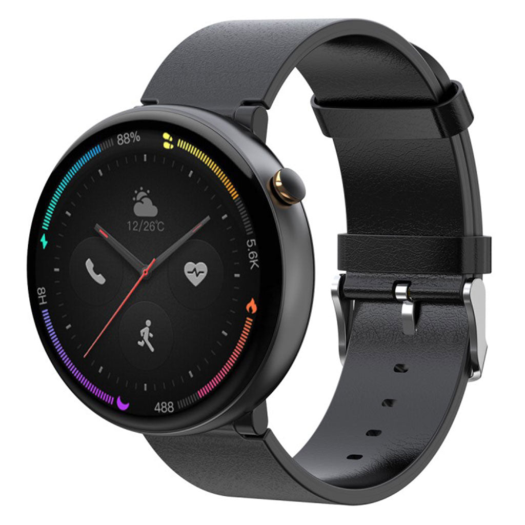 Super fed Amazfit Smartwatch 2 รgte lรฆder Rem - Sort#serie_1