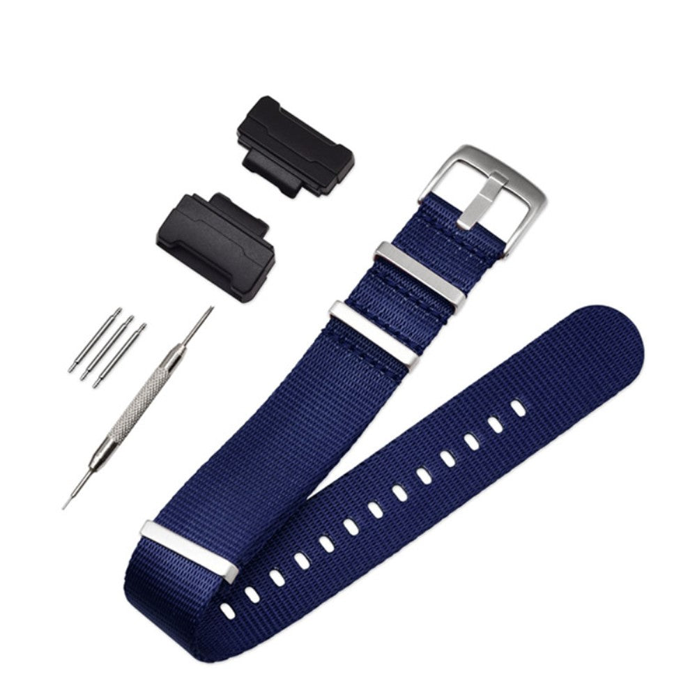 Fint Universal Casio Nylon Rem - Blå#serie_15