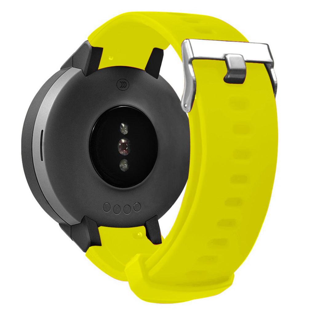 Vildt nydelig Amazfit Verge 3 Silikone Rem - Gul#serie_3