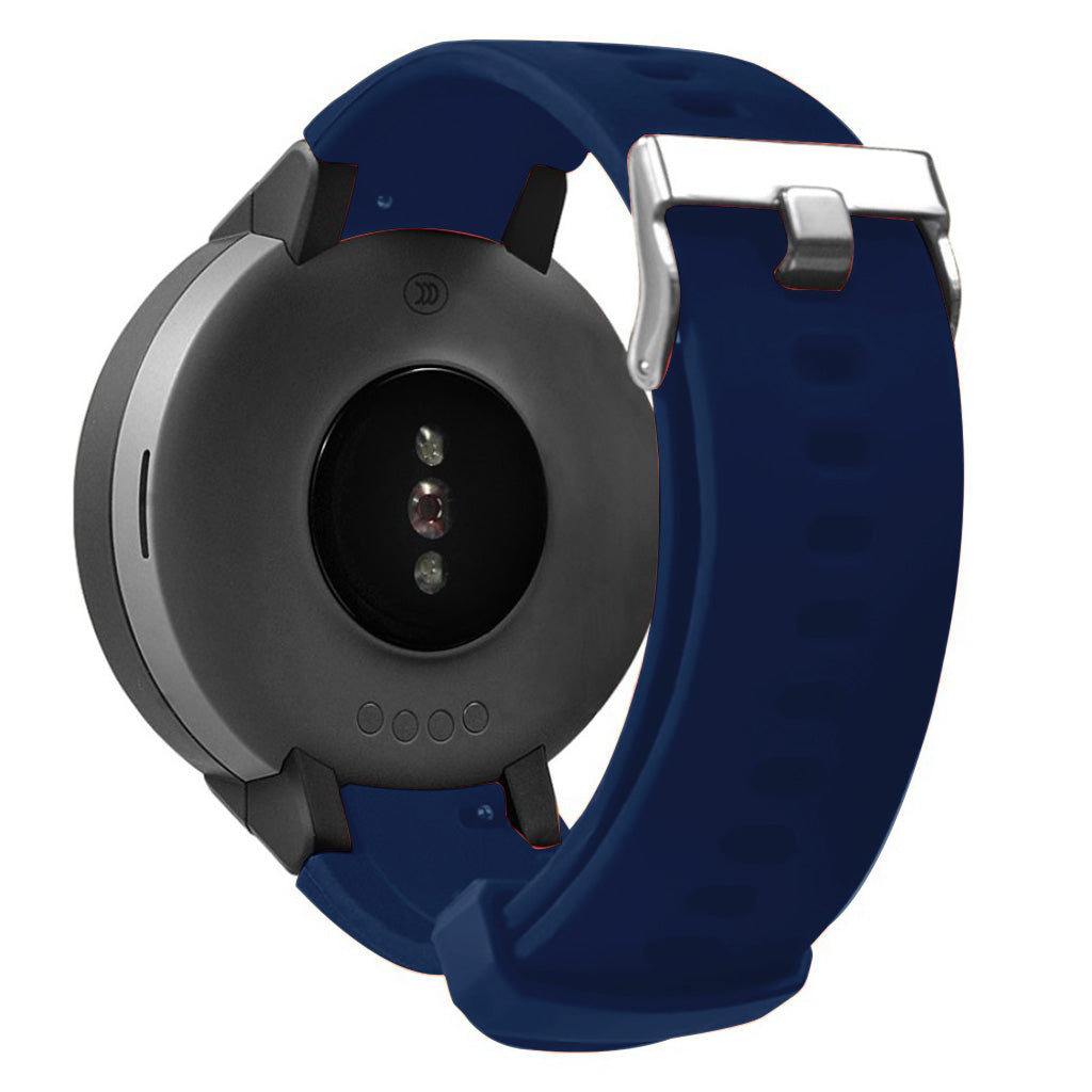 Vildt nydelig Amazfit Verge 3 Silikone Rem - Blå#serie_5