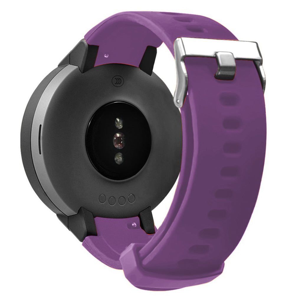 Vildt nydelig Amazfit Verge 3 Silikone Rem - Lilla#serie_6