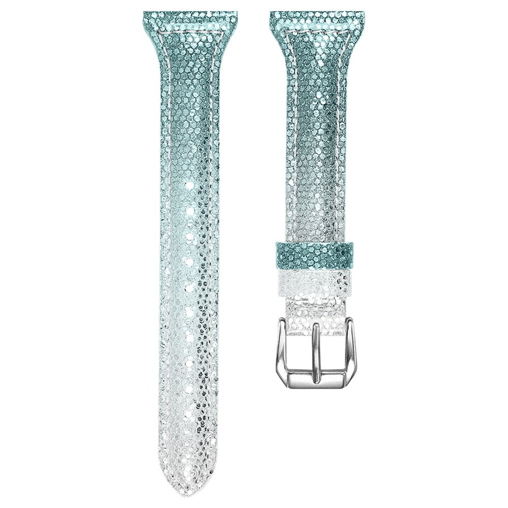 Vildt pænt Amazfit GTR 47mm / Amazfit Pace Ægte læder Rem - Grøn#serie_4