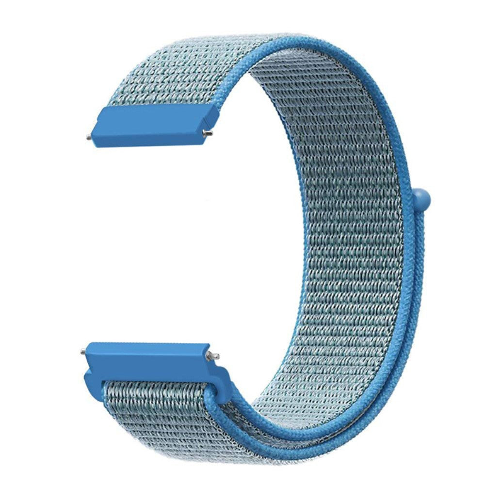 Mega nydelig Amazfit GTR 47mm / Amazfit Pace Nylon Rem - Blรฅ#serie_1