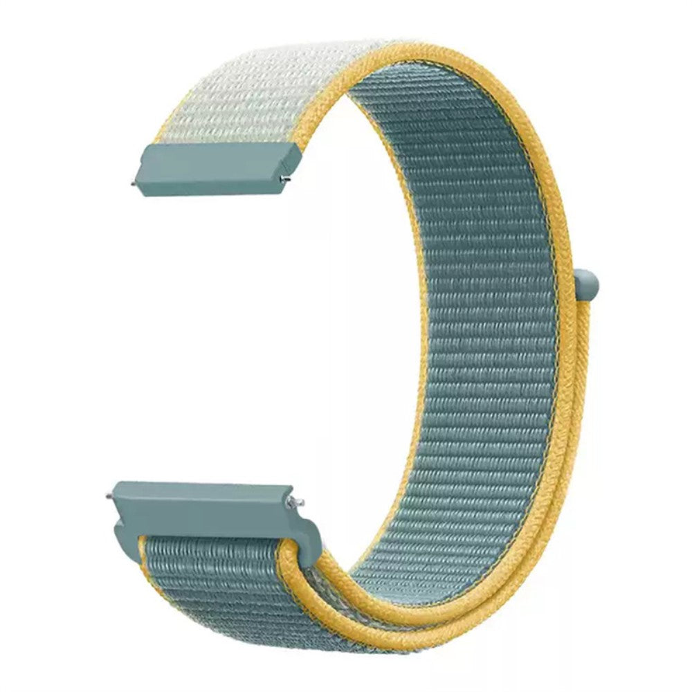 Mega hรฅrdfรธr Amazfit GTR 47mm / Amazfit Pace Nylon Rem - Grรธn#serie_1