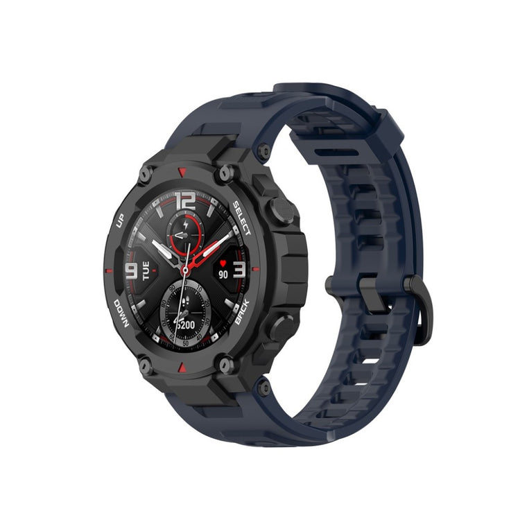 Meget komfortabel Amazfit T-Rex Silikone Rem - Blå#serie_4
