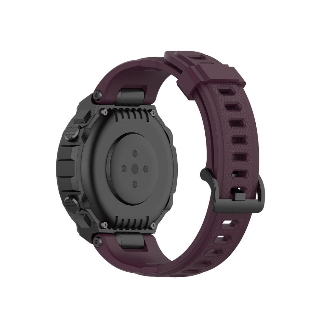 Meget komfortabel Amazfit T-Rex Silikone Rem - Lilla#serie_8