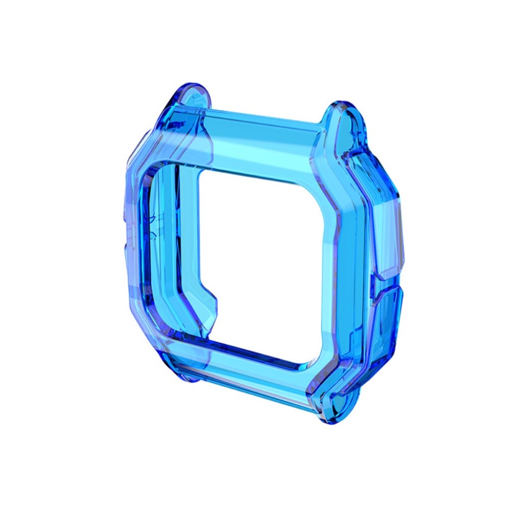 Amazfit Neo Gennemsigtig Silikone Bumper  - Blå#serie_4