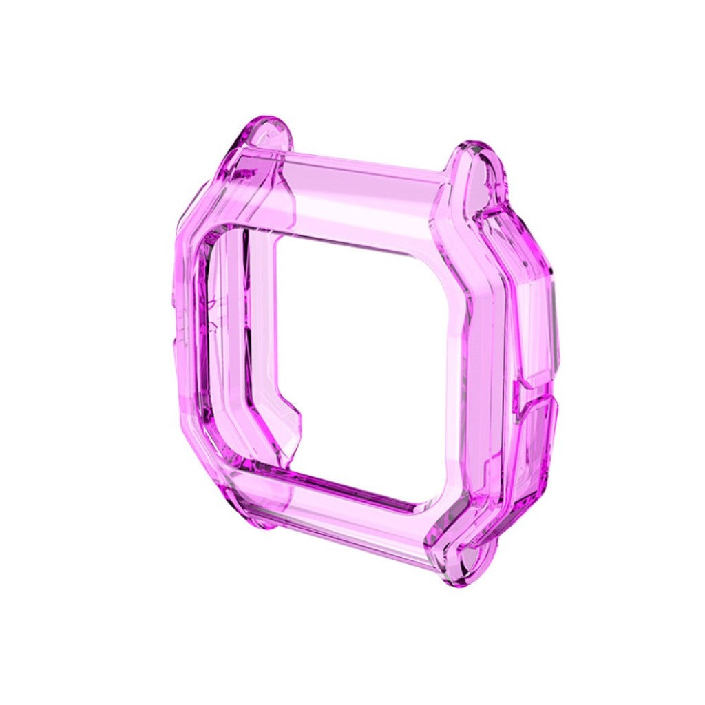 Amazfit Neo Gennemsigtig Silikone Bumper  - Lilla#serie_5