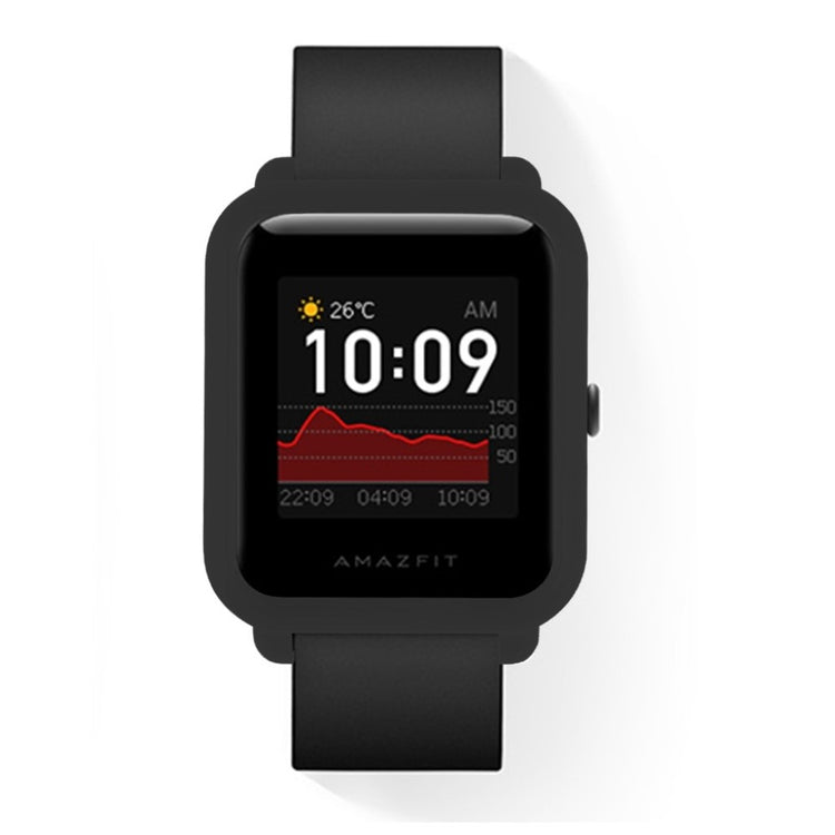 Universal Amazfit Mat Plastik Bumper  - Sort#serie_2