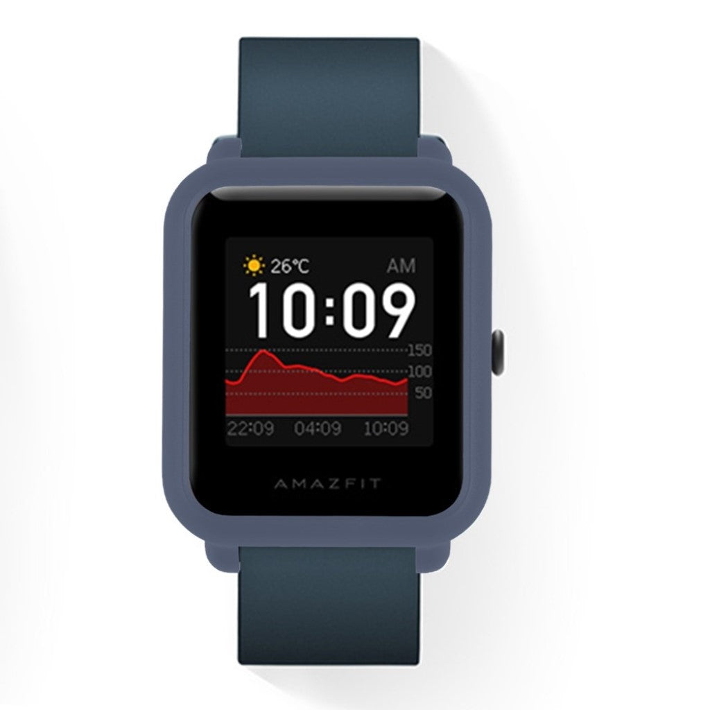 Universal Amazfit Mat Plastik Bumper  - Blå#serie_5