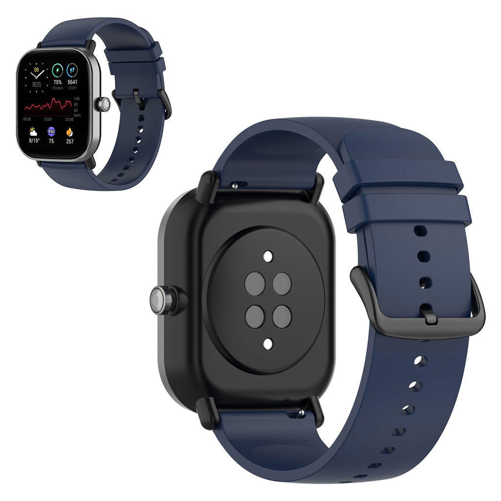 Alle tiders Universal Amazfit Silikone Rem - Blå#serie_12