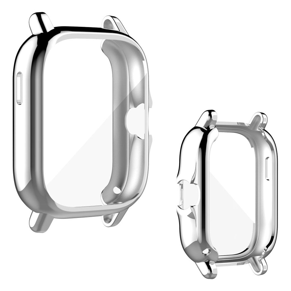 Amazfit GTS 2e / Amazfit GTS 2 Stilfuld Silikone Bumper  - Sรธlv#serie_1