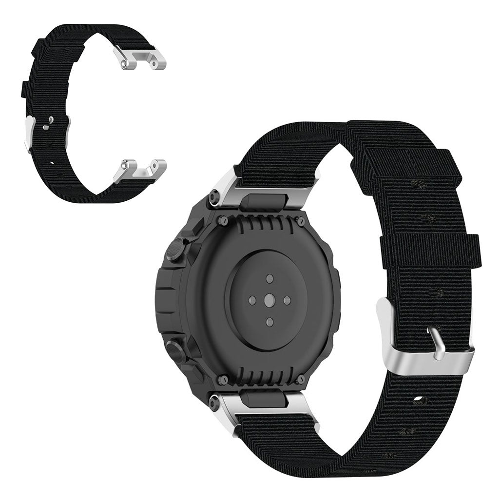 Amazfit T-Rex Pro / T-Rex nylon watch band - Black#serie_2