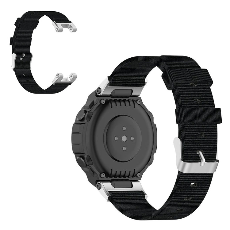 Amazfit T-Rex Pro / T-Rex nylon watch band - Black#serie_2