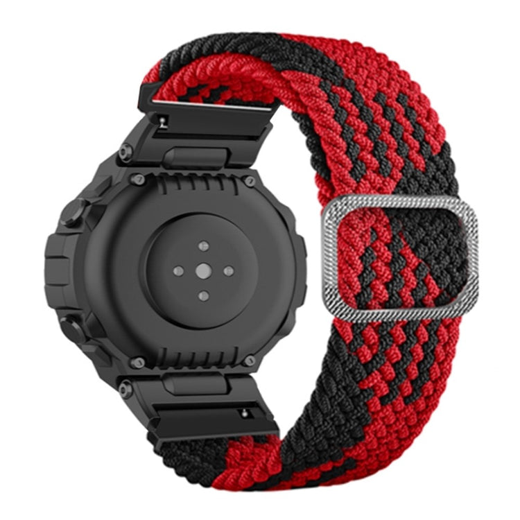 Kønt Amazfit T-Rex Pro / Amazfit Ares Nylon Rem - Rød#serie_7
