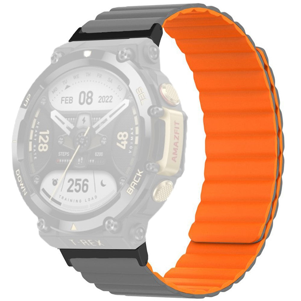 Fantastisk Amazfit T-Rex 2 Silikone Rem - Orange#serie_6