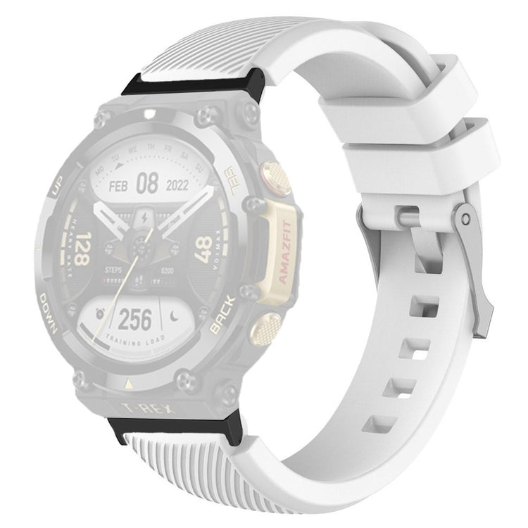 Supercool Amazfit T-Rex 2 Silikone Urrem - Hvid#serie_2