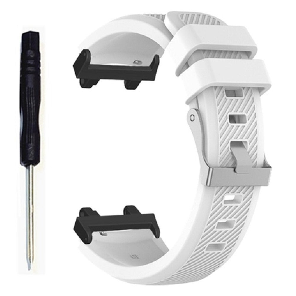 Eminent Amazfit T-Rex 2 Silikone Rem - Hvid#serie_2