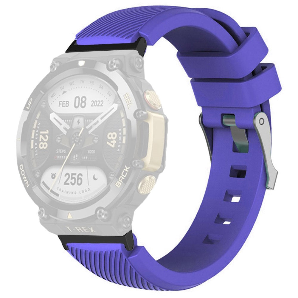 Supercool Amazfit T-Rex 2 Silikone Urrem - Lilla#serie_7