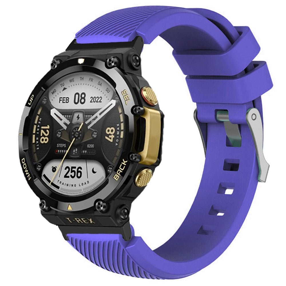 Supercool Amazfit T-Rex 2 Silikone Urrem - Lilla#serie_7
