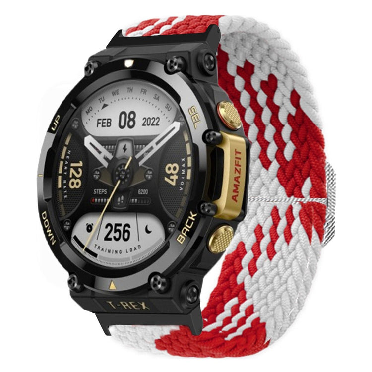 Rigtigt fantastisk Amazfit T-Rex 2 Stof Urrem - Rød#serie_10