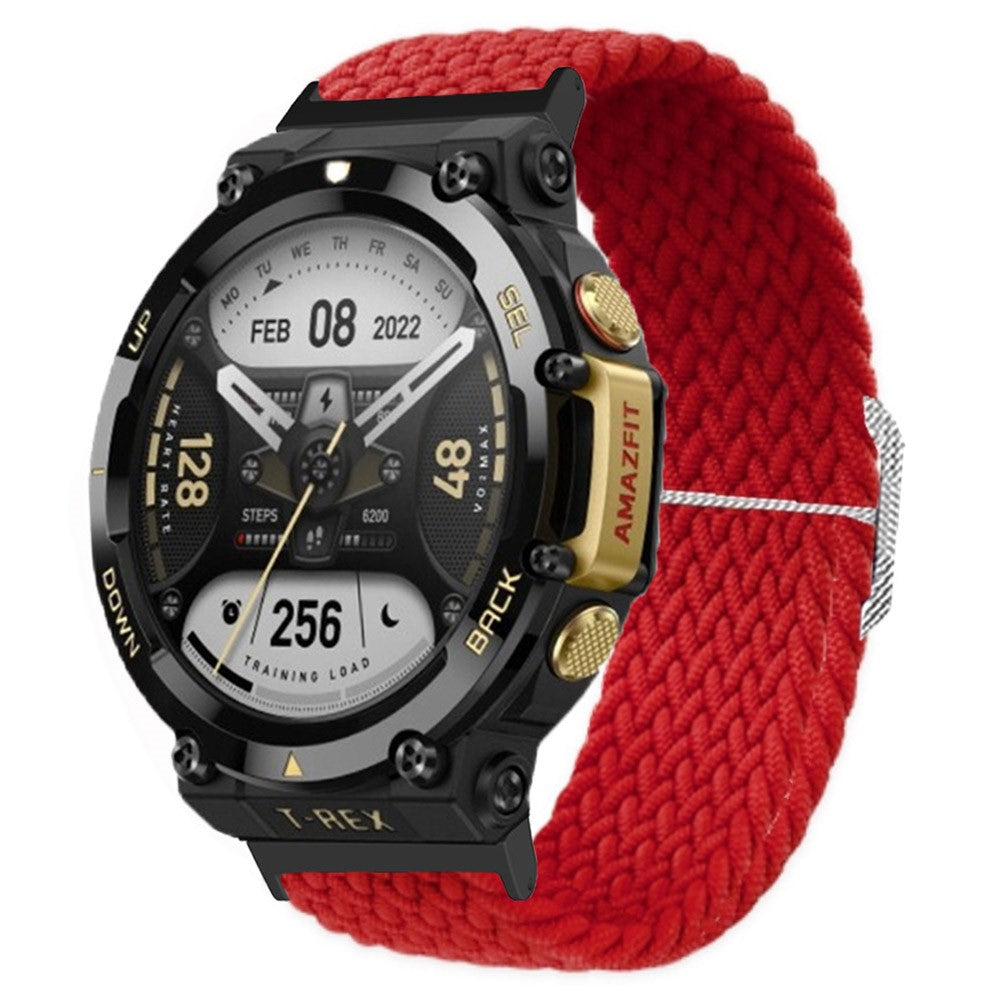 Rigtigt fantastisk Amazfit T-Rex 2 Stof Urrem - Rød#serie_11