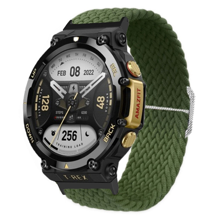 Rigtigt fantastisk Amazfit T-Rex 2 Stof Urrem - Grøn#serie_12