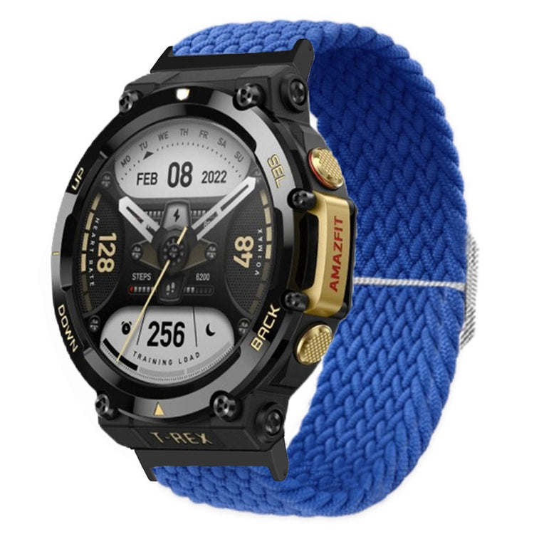 Rigtigt fantastisk Amazfit T-Rex 2 Stof Urrem - Blå#serie_13