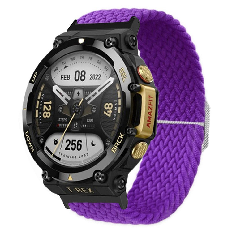 Rigtigt fantastisk Amazfit T-Rex 2 Stof Urrem - Lilla#serie_15