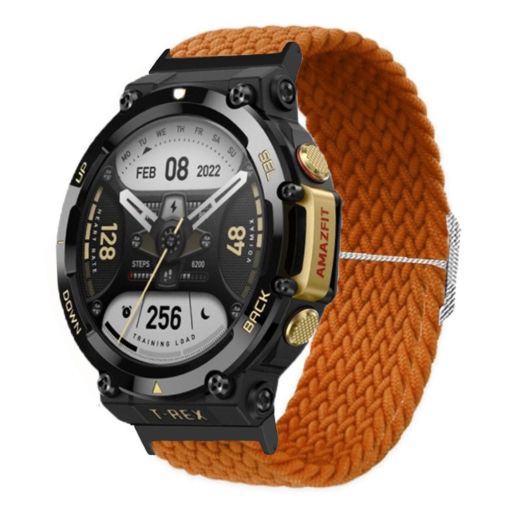 Rigtigt fantastisk Amazfit T-Rex 2 Stof Urrem - Orange#serie_3