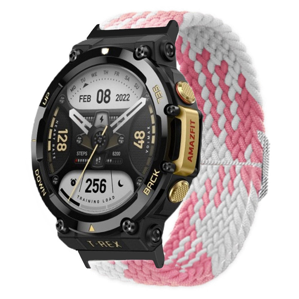 Rigtigt fantastisk Amazfit T-Rex 2 Stof Urrem - Pink#serie_4