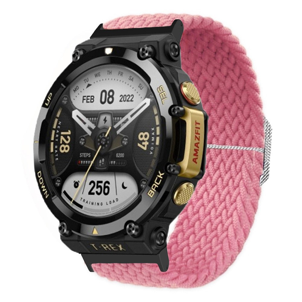 Rigtigt fantastisk Amazfit T-Rex 2 Stof Urrem - Pink#serie_5