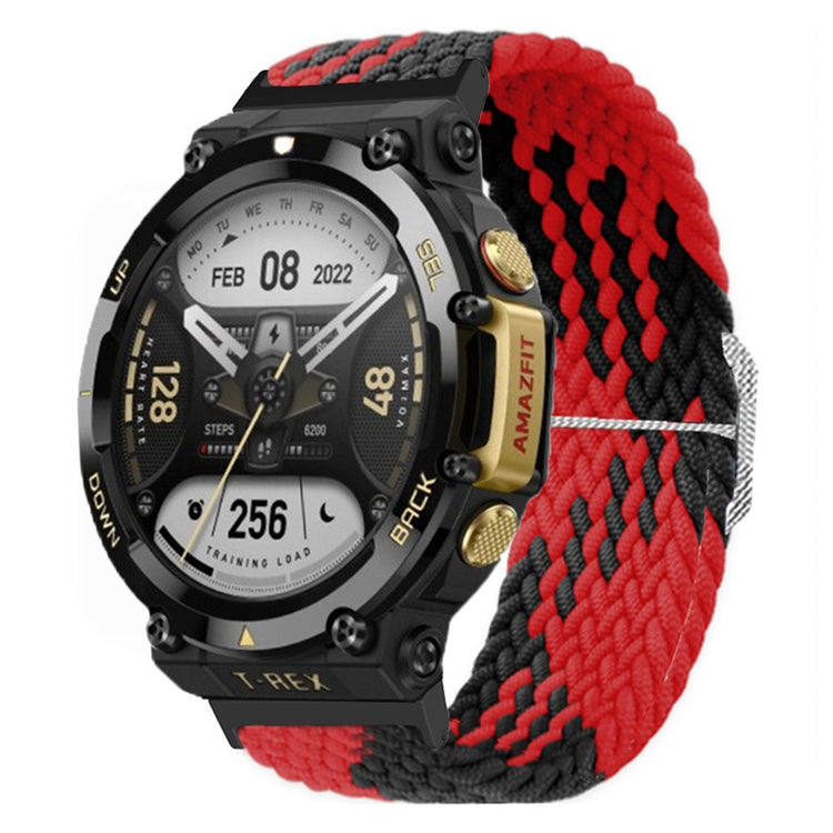 Rigtigt fantastisk Amazfit T-Rex 2 Stof Urrem - Rød#serie_7