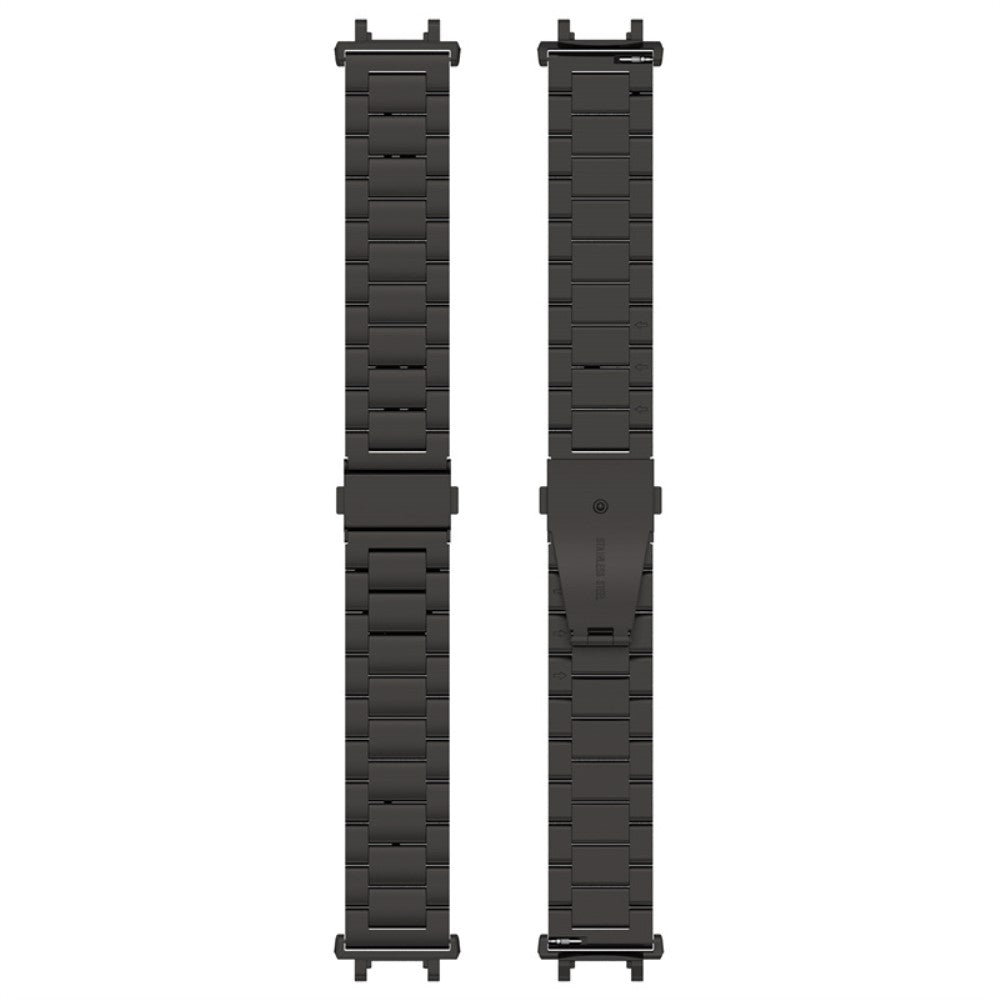 Rigtigt holdbart Amazfit T-Rex 2 Metal Urrem - Sort#serie_1