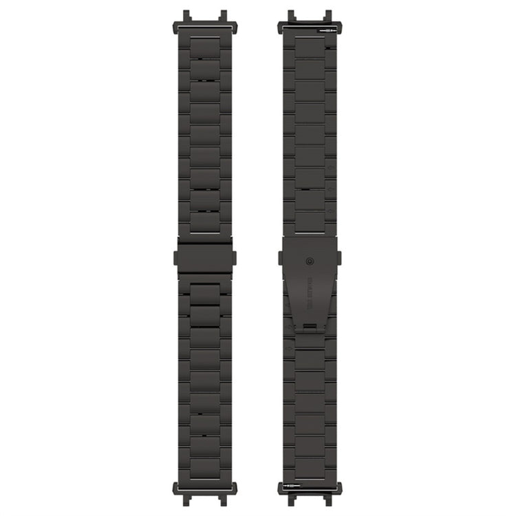 Rigtigt holdbart Amazfit T-Rex 2 Metal Urrem - Sort#serie_1