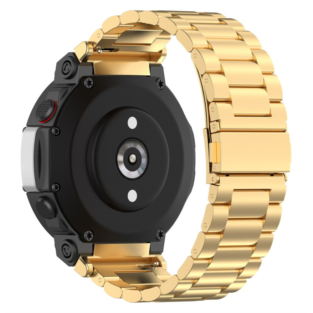 Rigtigt holdbart Amazfit T-Rex 2 Metal Urrem - Guld#serie_2