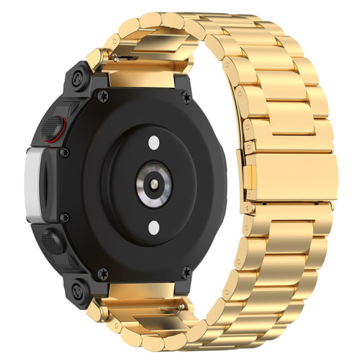 Rigtigt holdbart Amazfit T-Rex 2 Metal Urrem - Guld#serie_2