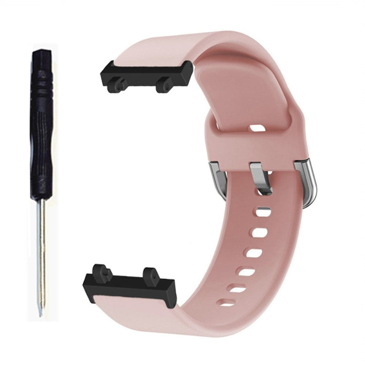 Rigtigt slidstærk Amazfit T-Rex 2 Silikone Rem - Pink#serie_3