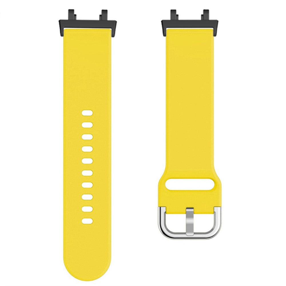 Rigtigt fint Amazfit T-Rex 2 Silikone Urrem - Gul#serie_6