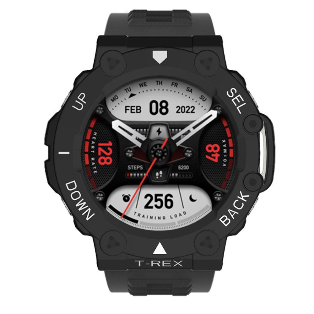 Amazfit T-Rex 2  Plastik Bumper  - Hvid#serie_1