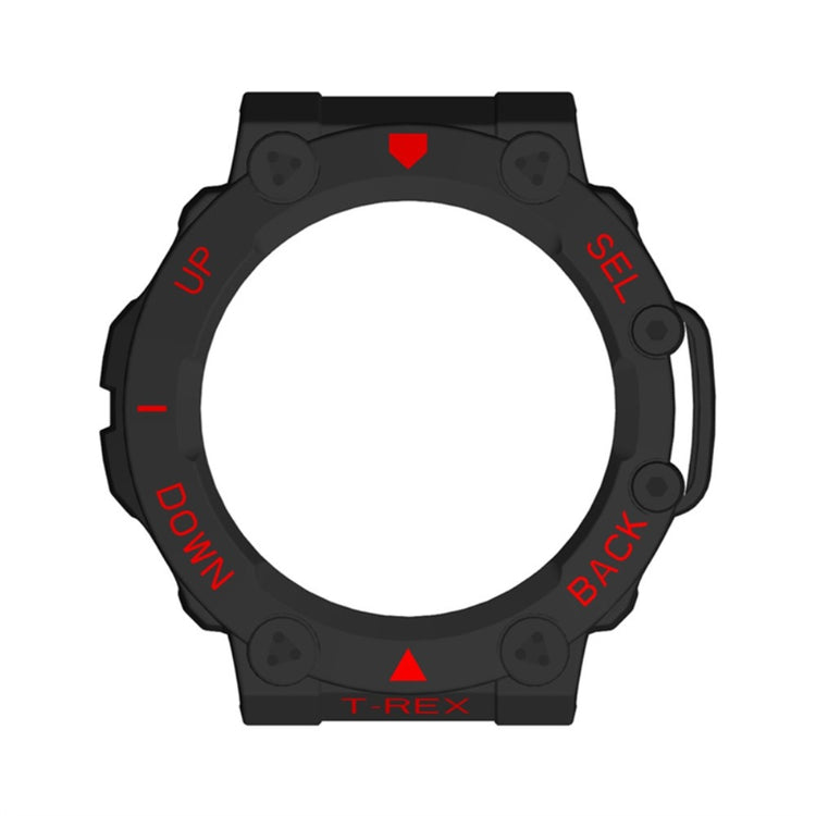 Amazfit T-Rex 2  Plastik Bumper  - Rød#serie_2
